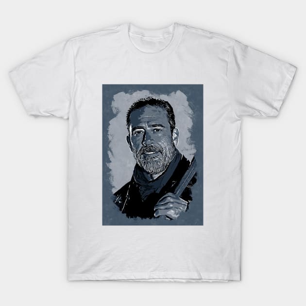 Negan Poster Art T-Shirt by Rezronauth